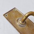 画像3: アンティーク 真鍮ドアハンドル (3)